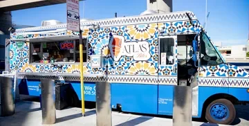Off the Grid Food Truck parked at SFO