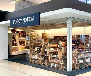 Foggy Notion storefront at SFO Terminal 3