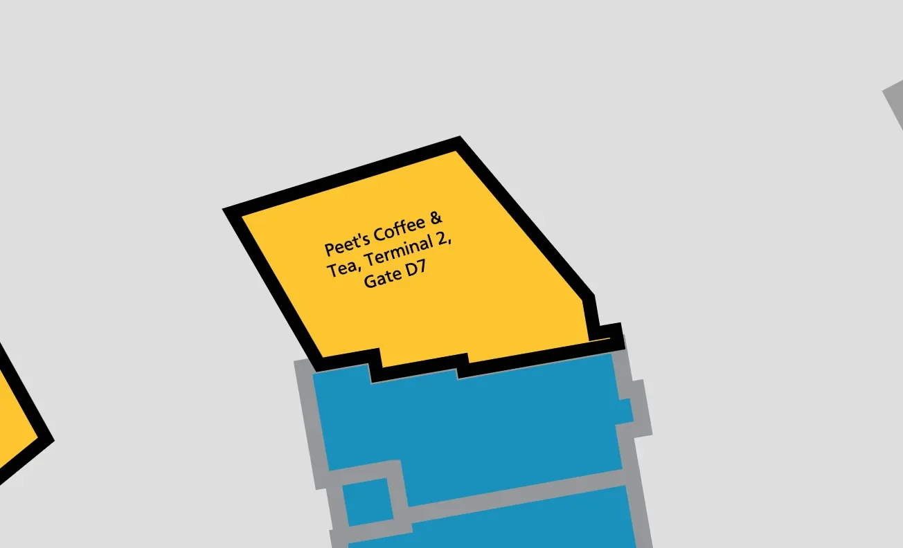 Peet's Coffee map location