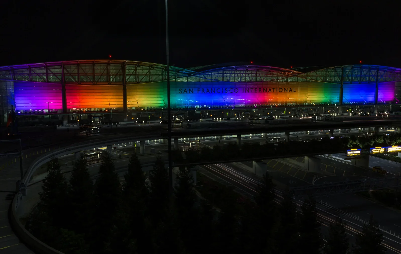 Terminal Lights Rainbow